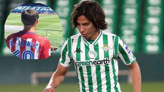 ¡Pasado 'Colchonero'! La foto de Diego Lainez que no le gustará a los hinchas del Betis [FOTO]