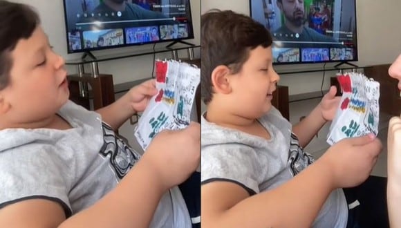 VIDEO VIRAL | El pequeño expuso el listado de precios que cobra por chisme de acuerdo a su importancia. (Foto: @lilianfonseca_/TikTok)