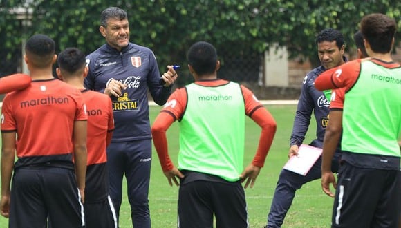 Gustavo Roverano dejaría de ser entrenador de la Selección Peruana Sub-20. (Foto: Selección Peruana)