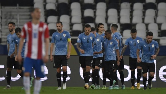 Uruguay tiene siete jugadores en capilla para el siguiente partido contra Perú. (Foto: AFP)