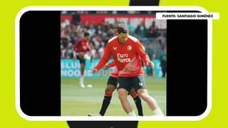 ¡Se pone a punto! Santiago Giménez y los detalles de su trabajo con Feyenoord