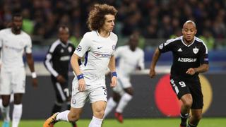 Se le acabó la ficha: David Luiz no seguiría en el Chelsea e Italia sería su próximo destino