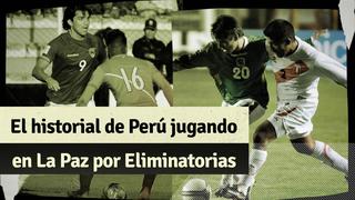 Perú vs. Bolivia: el historial negativo de la ‘bicolor’ jugando en la altura de La Paz por Eliminatorias