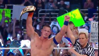 John Cena derrotó a AJ Styles en Royal Rumble y alcanzó el récord de Ric Flair