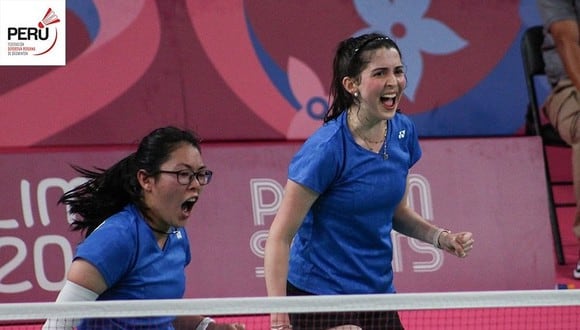 Daniela Macías y Danica Nishimura nos representaron en los Juegos Panamericanos Lima 2019. (Foto: Bádminton Perú)