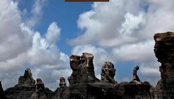 DESAFÍO VISUAL | En esta imagen pintoresca de rocas, hay una mujer escondida a plena vista. ¿Puedes ver aquí en 7 segundos?