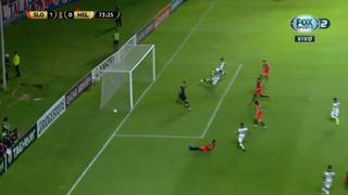 La clara oportunidad de gol que se perdió Melgar ante San Lorenzo [VIDEO]