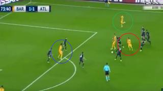 Barcelona vs. Atlético: cuadro por cuadro del golazo de Luis Suárez