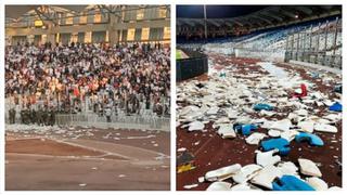 Terrible: barristas de Colo Colo se desquitaron con estadio de Antofagasta [VIDEO]