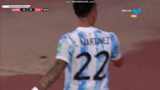 Un ‘Toro’ imparable: gol de Lautaro Martínez en Argentina vs. Colombia [VIDEO]