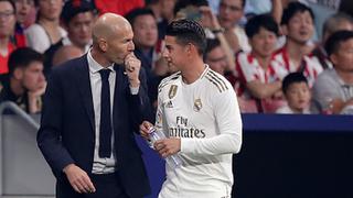 James viajó, pero Zidane no lo apurará: la fórmula del Real Madrid en la Supercopa de España