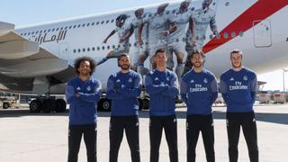 Un avión de lujo: Cristiano Ronaldo, Bale, Ramos y compañía presentaron la renovada nave