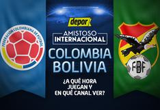 En qué canales TV ver Colombia-Bolivia y a qué hora juegan hoy en USA