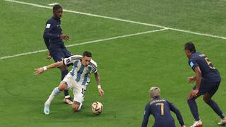 ¿Fue penal? La falta sobre Ángel Di María que desató la polémica en la final del Mundial
