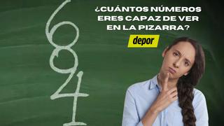 Cuántos números eres capaz de ver en la pizarra, el acertijo lógico que pocos pueden resolver