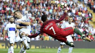 Tijerita y tremendo golazo: así anotó Cristiano con Portugal por Eliminatorias Rusia 2018 [VIDEO]