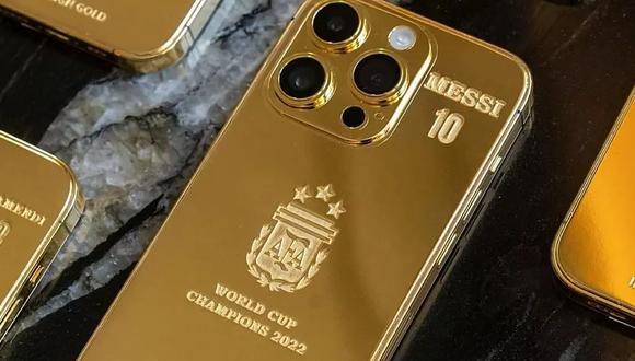 Lionel Messi regalará iPhone de oro a sus compañeros en la Selección de Argentina. (Foto: Indesign Gold)