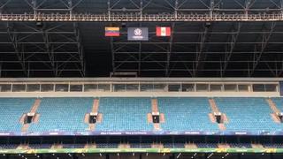Una alfombra: así luce el gramado de juego del Arena Do Gremio para el Perú vs. Venezuela [VIDEO]
