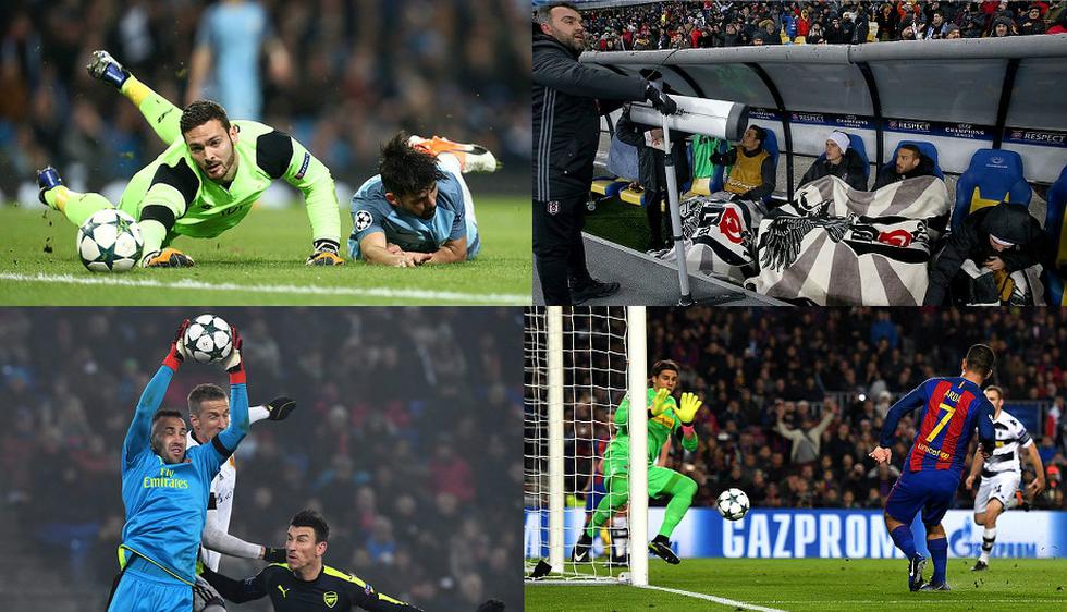 Lo que no viste por TV: las mejores imágenes de la jornada de Champions League. (Getty Images)