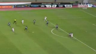 Christian Cueva dio genial pase para segundo gol de Sao Paulo