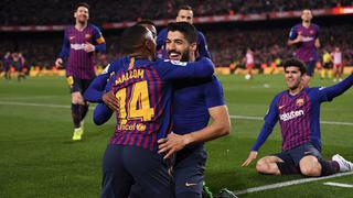 Con LaLiga en el bolsillo: Barcelona venció al Atlético de Madrid con goles de Suárez y Messi por fecha 31