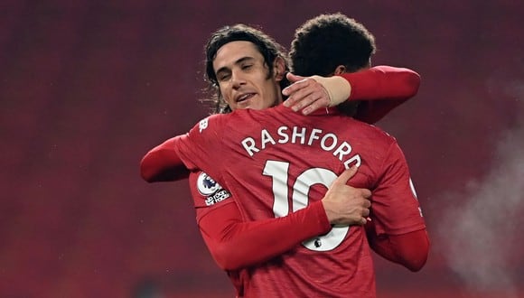 Manchester United goleó 9-0 a Southampton por la jornada 22 de Premier League. (Foto: AFP)