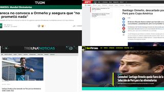 No manches: la reacción de la prensa mexicana por la no convocatoria de Ormeño a la Selección Peruana