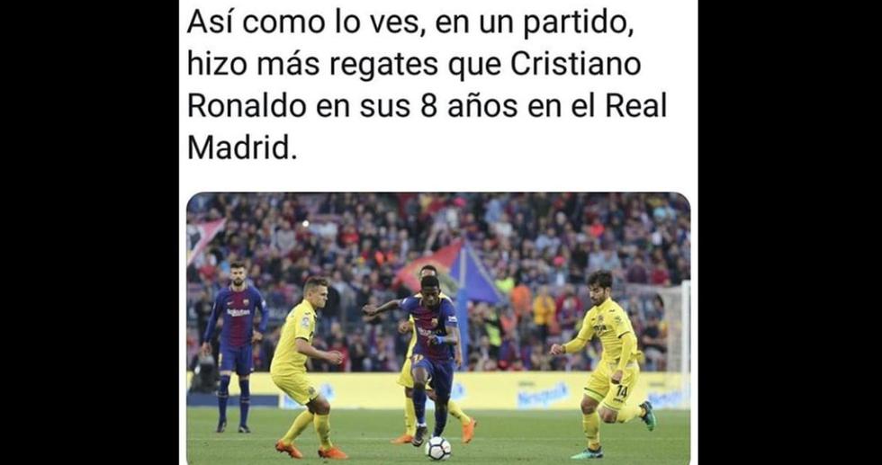 Los  mejores memes de la victoria del Barcelona ante Villarreal por Liga Santander.