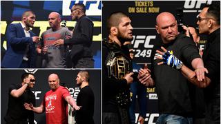 Desde lesiones inesperadas hasta el coronavirus: las cinco veces que fue cancelada la pelea de Khabib vs Ferguson en UFC