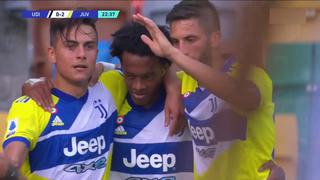 Dejó a uno en el piso: golazo de Juan Guillermo Cuadrado para el 2-0 de Juventus vs. Udinese [VIDEO]