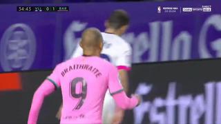 La tocaron todos: el golazo de Braithwaite luego de una genial jugada colectiva de Barcelona vs. Valladolid [VIDEO]