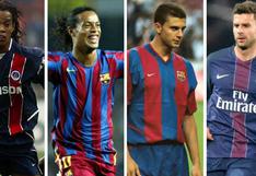 Ya no recordabas: futbolistas que se pusieron las camisetas del Barcelona y PSG [FOTOS]