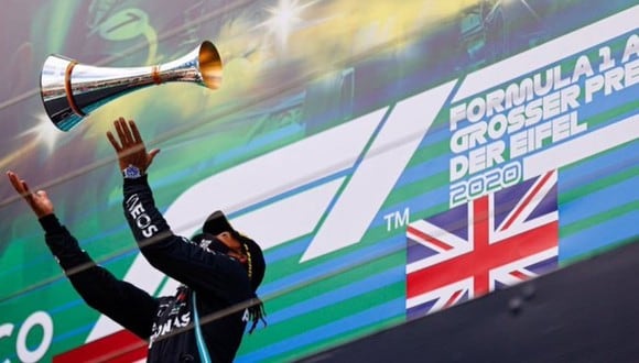 Lewis Hamilton alcanza el record de victorias del alemán Michael Schumacher