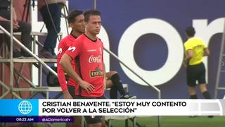Benavente tras ser convocado a la selección peruana: “Estoy muy contento de volver”