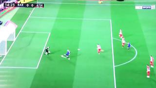 ¡Cambio de roles! Quirúrgico pase de Messi y remate al palo de Jordi Alba en el Barza-Atlético [VIDEO]