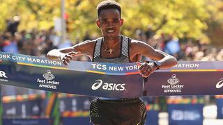 Ghirmay Ghebreslassie ganó la Maratón de Nueva York con tan solo 20 años