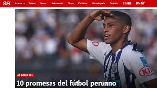 Diario As de España eligió a Kevin Quevedo entre las 10 promesas del fútbol peruano [FOTOS]