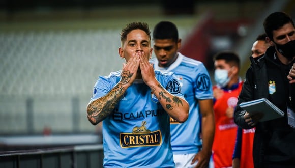 Alejandro sumó su tercer gol a nivel internacional con camiseta celeste. (Foto: Sporting Cristal)