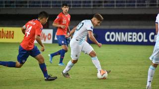 Argentina venció 2-0 a Chile por jornada 3 del Grupo A del Preolímpico Sub 23 2020 desde el Hernán Ramírez