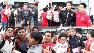 Universitario de Deportes fue recibido por su gente en Cajamarca (FOTOS)
