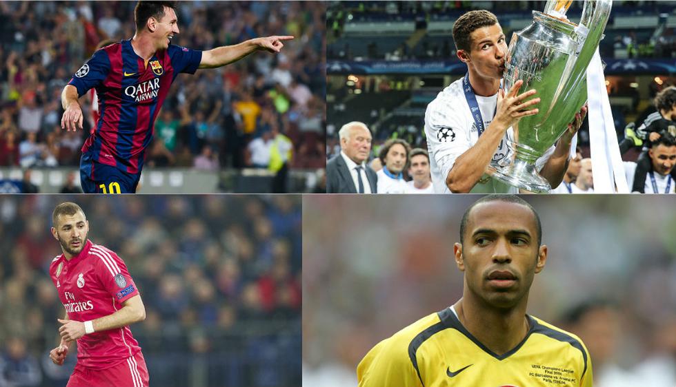 ¿Quiénes son los máximos goleadores en la historia de la Champions League? (Getty Images)