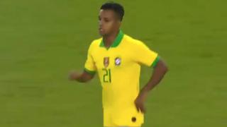 Una nueva era empieza: Rodrygo Goes hizo su debut oficial con Brasil ante Argentina en partido amistoso