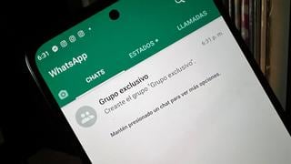 Así puedes saber cuándo se creó una conversación grupal de WhatsApp