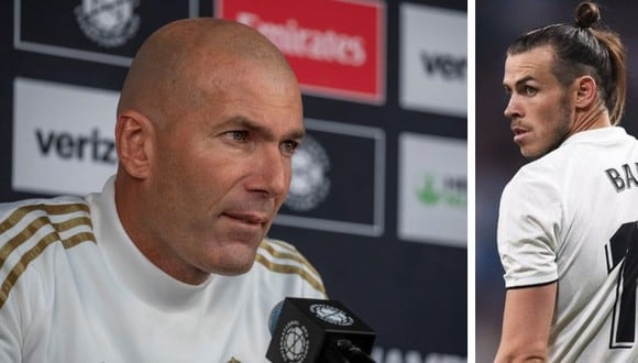 Zinedine Zidane y Gareth Bale ganaron tres Champions League juntos en Real Madrid. (AFP)