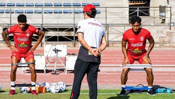 Cartagena ya entrena con la Selección Peruana en España (Foto: FPF)