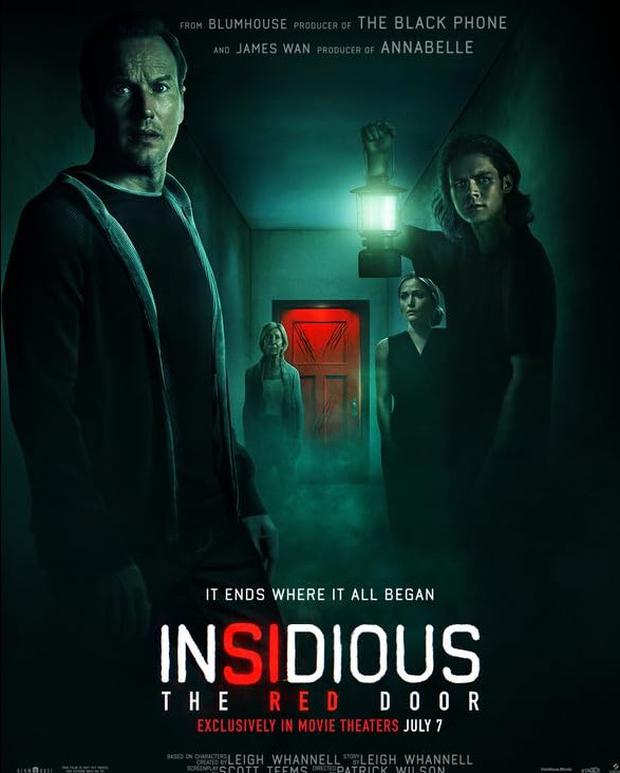 Póster oficial de la película “Insidious: The Red Door” (Foto: Sony Pictures)