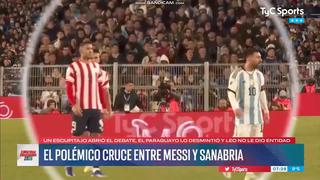 La verdad desde otro ángulo: Antonio Sanabria no escupió a Lionel Messi [VIDEO]