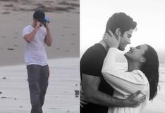Demi Lovato: Graban a Max Ehrich llorando en la playa donde le propuso matrimonio a cantante