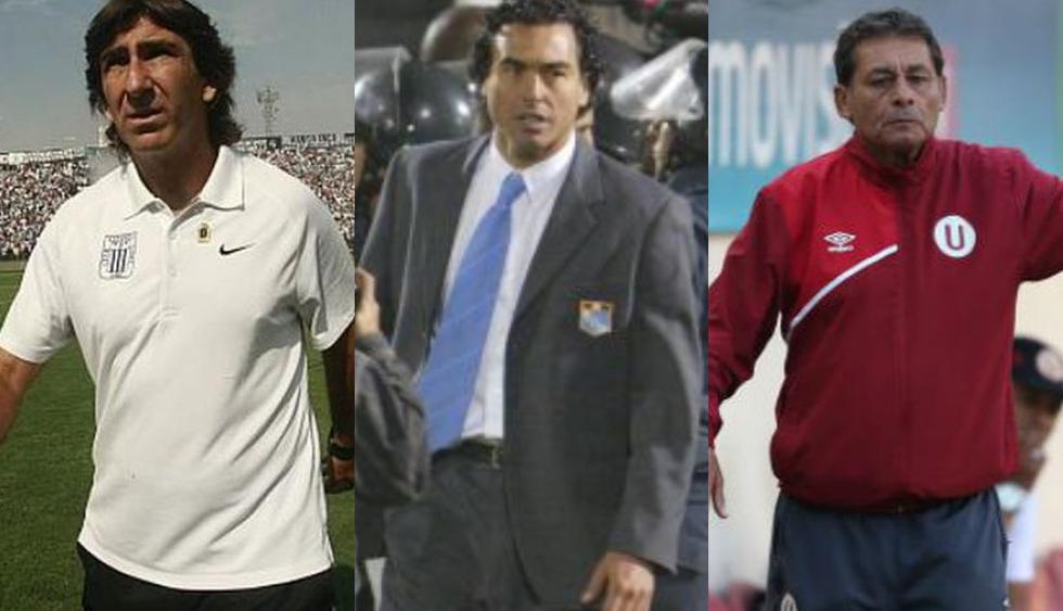 Los técnicos que tuvieron segunda etapa Fútbol Peruano. (Fotos: GEC / Archivo / Getty)