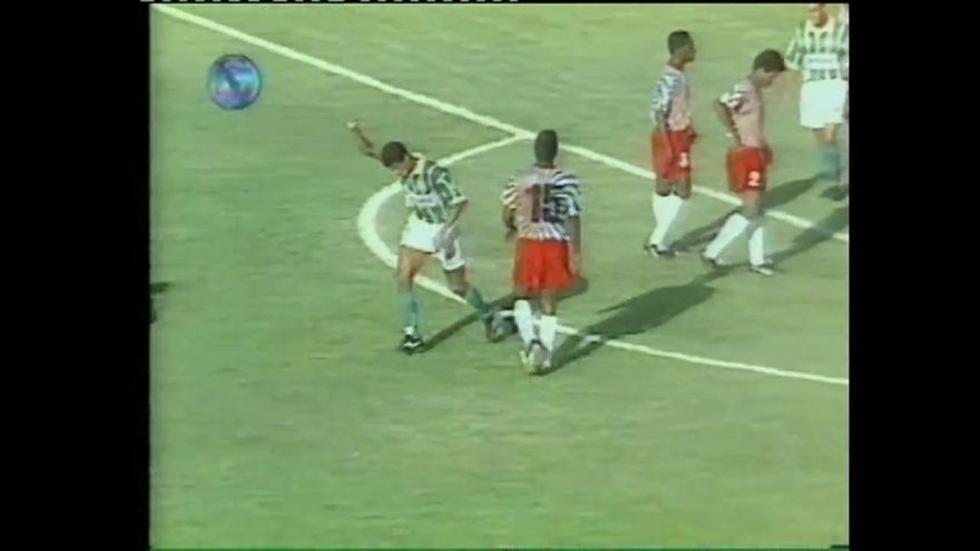 Palemeiras 7-0 Nacional en 1995.